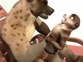 Hyänen fickt otter furry/yiff