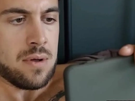 Step-brother caught me watching gay porn!