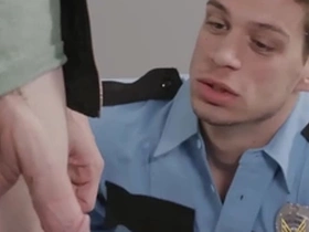 Masqulin policeman michael del ray barebacks gay jack hunter