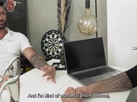 Hetero experimentando pela primeira vez