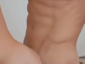Sexy top kyle fills liam's gorgeous round booty in doggystyle until he empties his load on his chest - sean cody