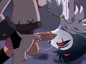 Stolas  doing blowjob