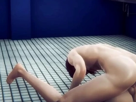 Genshin impact yaoi femboy - venti suck and bareback in a public toilet - sissy crossdress japanese asian manga anime film  game porn gay