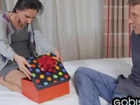 Bisexual fuckers drill nympho slut in threesome fuck