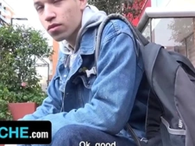 Latin leche - skinny fit straight boy nick bianco agrees to drill stranger's asshole on camera
