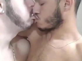 Hot gay kiss