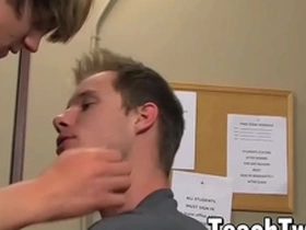 Jock teacher tyler andrews anal fucks student elijah white