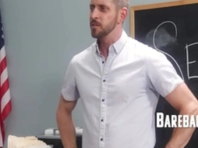 Male anatomy lessons for twink student