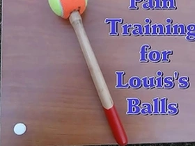 Beach ballpain training for my balls