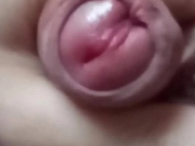 Boy twink cock close up cum