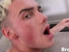 Stepbrother helps calm down viagra effected cock