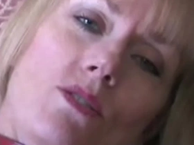 Oral sex expert shows off her skills