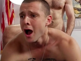 Hunk soldier vince vegas takes massive cock - david skylar - activeduty