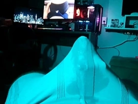 Using 3 vibrators at the same time to cum through my underwear
