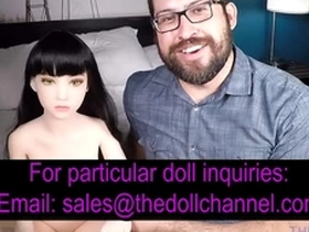 130 cm piper phoebe small breast sex doll review / unboxing