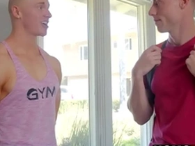 Hot gay step-brothers fucking bareback