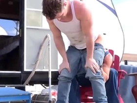 Trailertrashboys hunky devin franco raw fucked by nic sahara