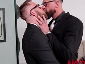 Nastydaddy suited alpha wolfe breeds joel someone in office