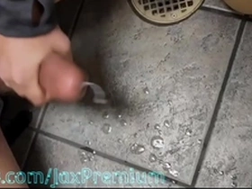 Jerking and sucking dick in public