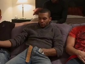 Porn night with the guys - part 1