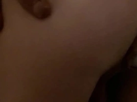 Pushing ping pong balls out of sexy asshole in public bathroom
