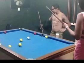 Alerquina do casal ninfos prime perdeu aposta na sinuca pro igormorenoxvid2 e ele encassapou as bolas na safada