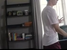 Hung teen in soccer gear fucked by step brother
