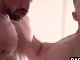Hot step father drilling his slutty stepson, ryan jacobs