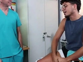 Doctor stepuncle finds out stepnephew is into older guys