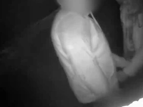 Cruising in the park night vision shows threeoinks sucking and getting fucked raw anon stud breeds him deep