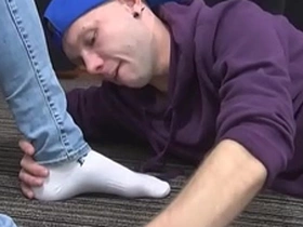 Gizzy and tristan christmas hot toe sucking