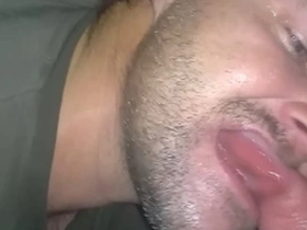 My step obsessed be with sucking my cock