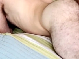 Cute guy humping the bed