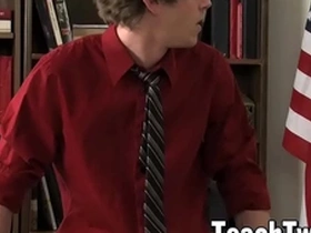 Teacher braden phoenix raw fuck twink students in threesome