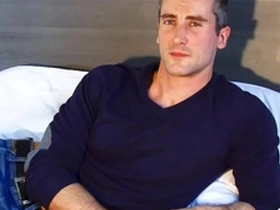 Male masturbator to str8 dad serviced in spite of himself!