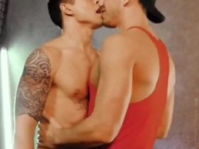 His boss called him to come for  bareback anal gay sex