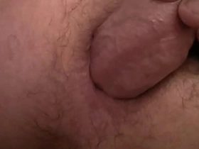Twink self fuck his gaping hole