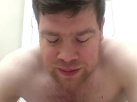 Man squeals in euphoria from a purely anal orgasm (his first super orgasm)