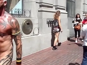 Exposed in public
