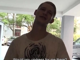 He makes him company while he tries to fix his scooter until they decide its better to get fucked than talk - bigstr