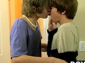 Super cute twink cums hard while getting his ass dicked