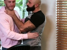 Hairy gay bloke fucks like mad - atlas grant, mac savage