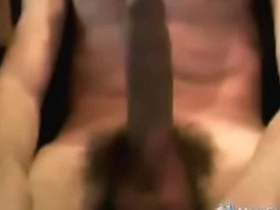 Teen boy with a huge cock