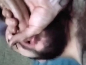 Straight guy sucked while playing video games