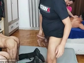 Grupal quente com amigos do kxorraoativo