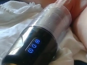 Sex toy fucked and sucked my soul with my cum