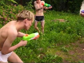 Boyfun - hot twink threesome afternoon fuck fest