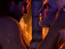 Short: soft romantic sex by the fire