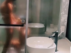 I fucked two handsome bisexuals in my bathroom. free short version