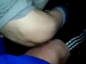 Scally twinks fucking bareback in the park - moaning top cums inside